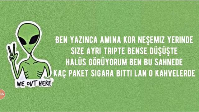 HARMANE BABA, VIRAL #ALIEN TURKISH SONG #LYRICE,# LYRICAL смотреть онлайн