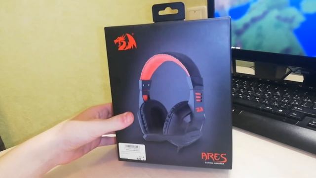 обзор "игровых" наушников redragon ares/ наушники за 1000 р смотреть онлайн