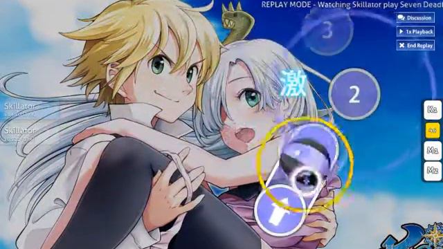 Osu! Семь Смертных Грехов 1 опенинг смотреть онлайн