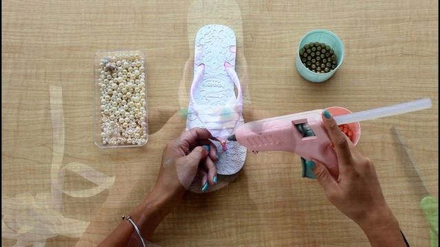 How to decorate flip flops for summer - DIY Summer Flip flops смотреть онлайн