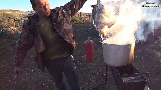 ЗАБОЙ бройлеров по 5кг. Женское ли дело? Сэкономили время/ Семья Фетистовых смотреть онлайн