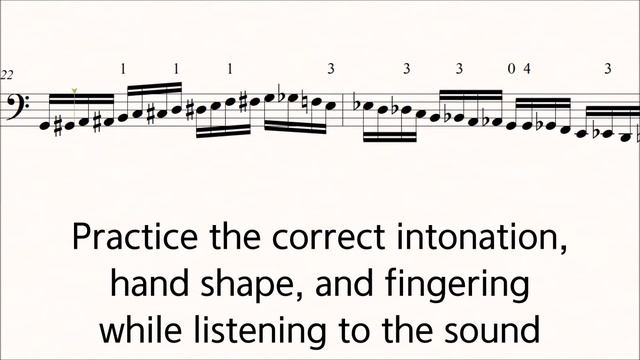 Feuillard No.14 ♪=30 Cello Daily Exercises Slow Practice Play Along Piano смотреть онлайн