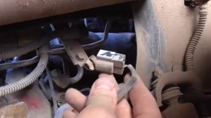 Замена датчика АБС Митсубиси Монтеро-Паджеро Спорт 2002 г.в.