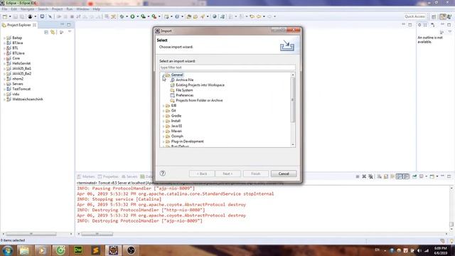 Hướng dẫn cách xuất, mở tệp tin java trong eclipse import và export смотреть онлайн