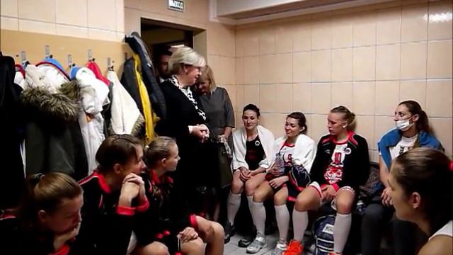 Поздравления после игры Ростов-Дон-ЮФУ - УГМК-Юниор смотреть онлайн