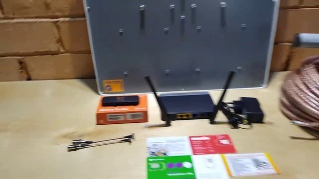 Комплект 4G WIFI интернета Youku YK L1 антенна GELLAN FullBand18MF MIMO смотреть онлайн