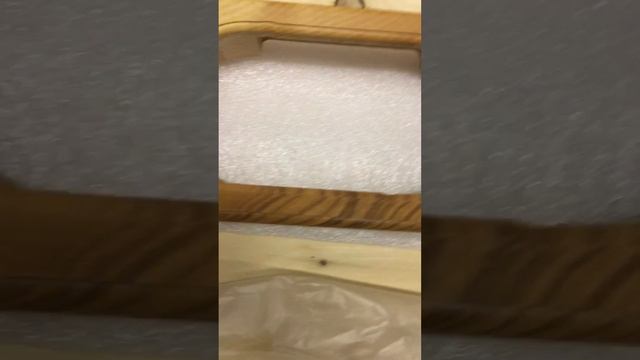 Рамка накладка для выключателя и розетки naBrevno. Покрытие льняным маслом. смотреть онлайн