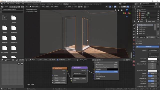 How to make Realtime Archviz with Blender and Eevee Part 2 смотреть онлайн