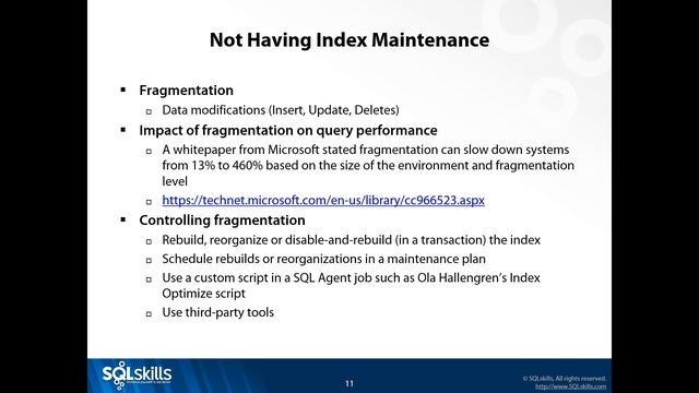 Common SQL Server Mistakes and How to Avoid Them смотреть онлайн