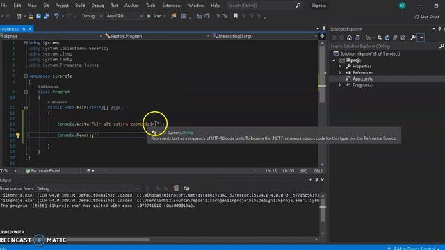 1 Write ve WriteLine смотреть онлайн