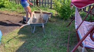 КУПИЛА ЗАБРОШЕННУЮ ДАЧУ# 34ДЕМОНТИРОВАЛИ СТАРЫЙ ЗАБОР НА ДАЧЕ/ПРИВОЖУ В ПОРЯДОК ЗОНУ ОТДЫХА НА ДАЧЕ