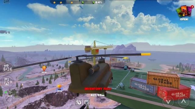 Monster Truck and US Army Cargo Helicopter Open World Simulator - Android IOS Gameplay. смотреть онлайн