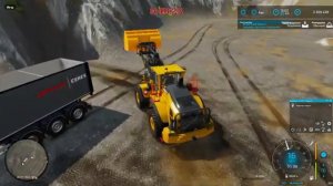 Farming Simulator 22 / карта NORDGRAD / погрузка обогащённой железной руды.