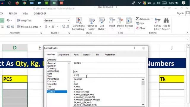 How to Calculate KG PCS GRAMS in Microsoft Excel Without VBA in Bangla by @WalidTechBD смотреть онлайн