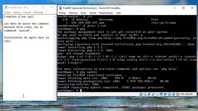 FreeBSD - Jails - Partie 3 смотреть онлайн