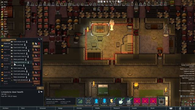 [95] RimWorld - Brewer King - Warhammer Dwarf Fortress смотреть онлайн