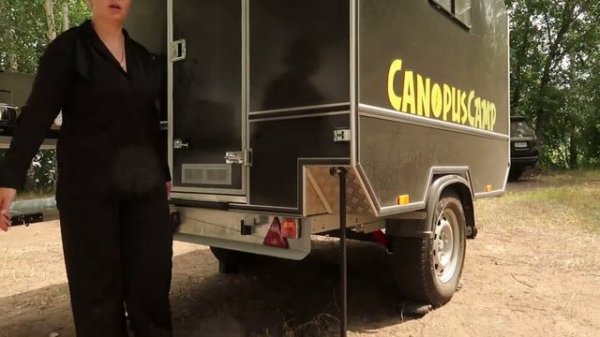 Обзор внешнего вида кемпера CanopusCamp| overwiew of the appearance of CanopusCamp| прицеп | автодо