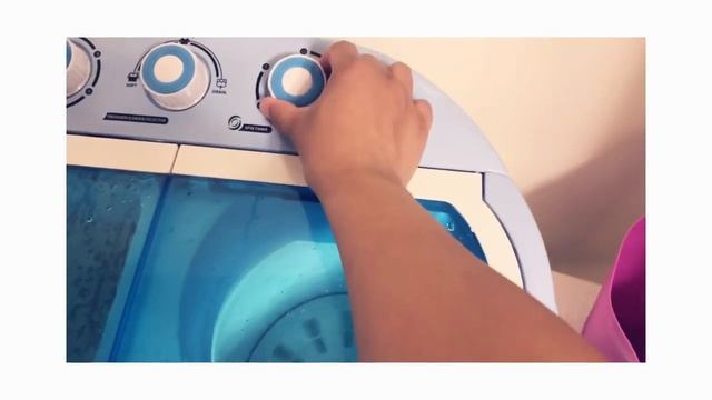 Pyle Portable Washer & Spin Dryer, Mini Washing Machine, Twin Tubs, Spin Cycle w/ Hose - PUCWM22 смотреть онлайн