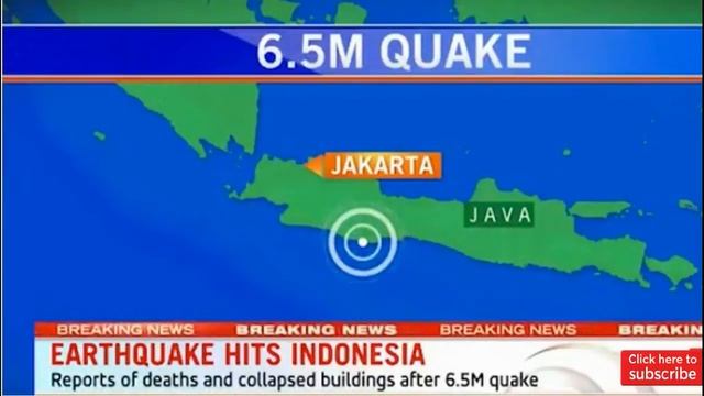 Latest news: Indonesian earthquake - Strong quake hits Java and felt as far away as Jakarta смотреть онлайн