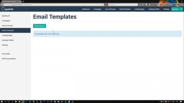 Automate Phishing Emails with GoPhish