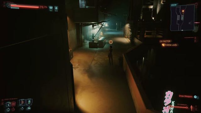 Cyberpunk 2077 - Ex-Factor: Exit Clouds, Follow and Talk to Judy Alvarez, Johnny, Leave Megabuildin смотреть онлайн