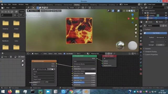 How to use nodes in blender 2.8 - Node editor tutorial for beginners смотреть онлайн