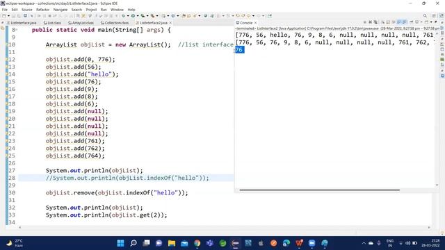 Core Java Day 54 part 1|| Collection part 4 || ArrayList смотреть онлайн