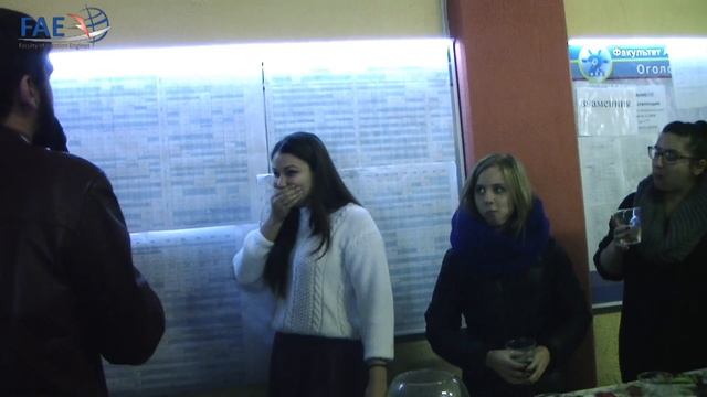 День студента на факультете авиационных двигателей 17.11.2016 смотреть онлайн