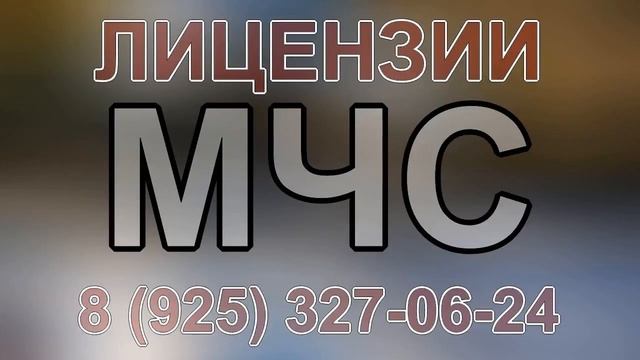 мчс виды лицензирование смотреть онлайн