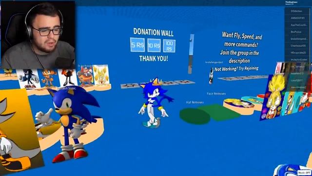 I Played Every SONIC the HEDGEHOG Game In ROBLOX смотреть онлайн