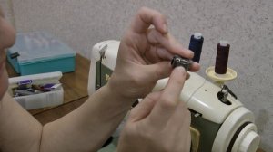 Швейная машинка Veritas  8014/36 .Заправка нитей.