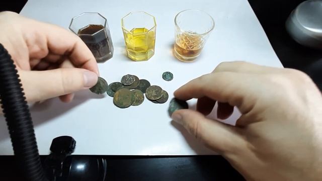 Чистка монет. Пробы и ошибки. ч 1 смотреть онлайн