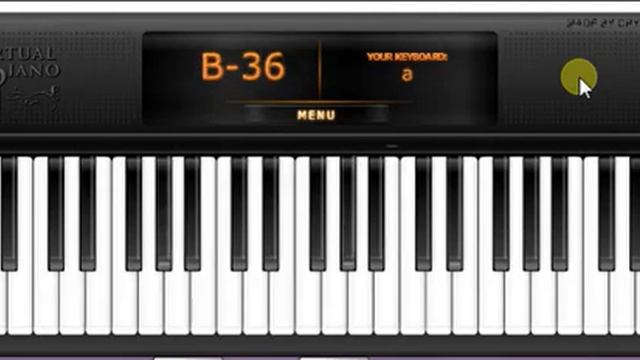 Virtual Piano смотреть онлайн