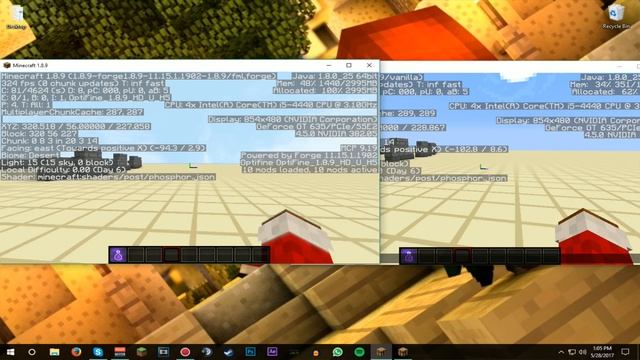 Minecraft How to get Motion Blur in 1.8+ + Shiny Pots 1.8+!!! смотреть онлайн