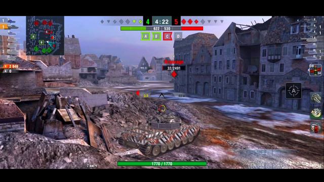 Centurion 7/1 Очень Жёсткий Бой! | ***Я ПРОСТО В АХЕРЕ!*** | Разрывной Монтажик | DanSnet Blitz смотреть онлайн