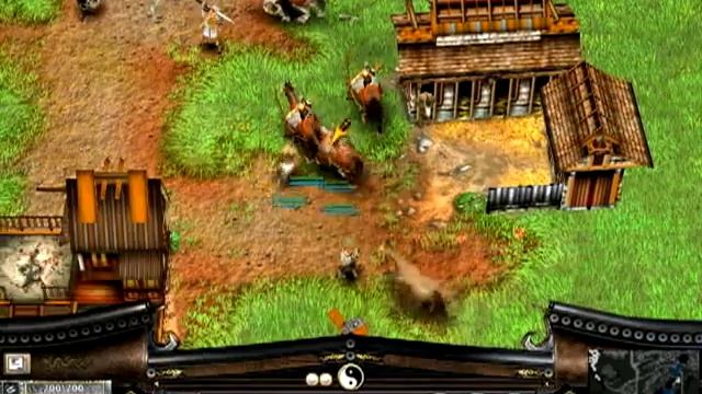 Battle Realms, Kenji's Journey, Dragon Path, Mission - 4, Left Path Walkthrough смотреть онлайн