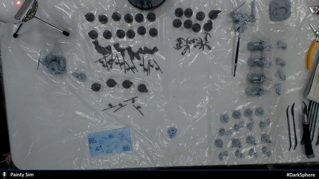 Painty Sim works on the contents of the Runewars Core box Day 1 смотреть онлайн