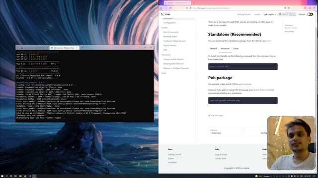 FVM, a novice guide to installing SDK like PRO does on Windows Development Machine смотреть онлайн