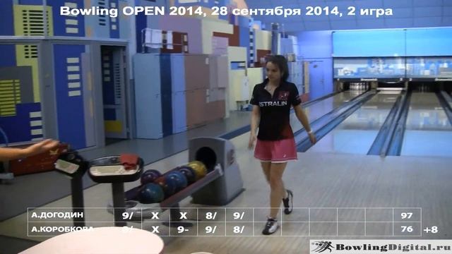 Bowling OPEN 2014, финал 28 сентября 2014, 2 игра смотреть онлайн
