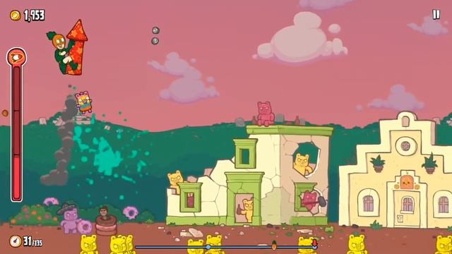 Burrito Bison: Launcha Libre - Прохождение 6 (iOS/Adroid Gameplay) смотреть онлайн