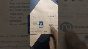 PANASONIC CN S300wd genuine sd card for Botswana