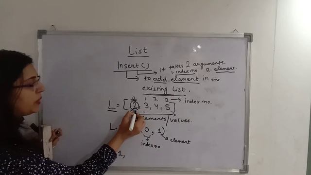 insert method in python| how to insert element in list | list in python смотреть онлайн