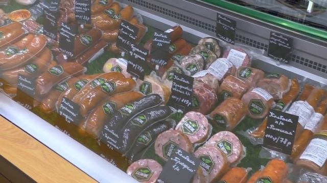 Мясные деликатесы Базилик премиум качества. Экомания в Железнодорожном ТЦ Эдельвейс смотреть онлайн