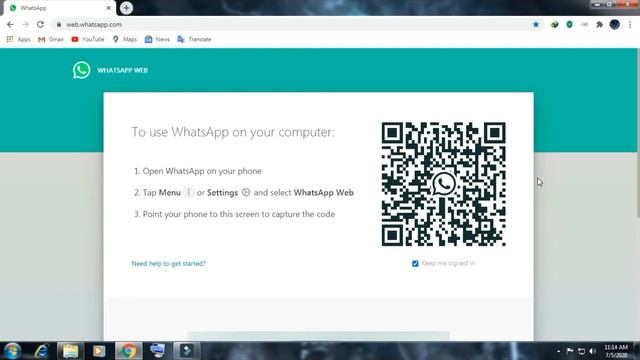 How to open Whatsapp Web in iphone & android phone/iphoneऔरandroidफोन में व्हाट्सएप वेब कैसे खोले смотреть онлайн