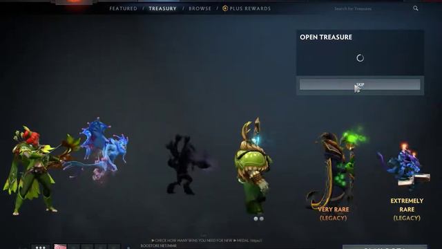 Dota 2 - Treasure of the Mender's Palm opening смотреть онлайн