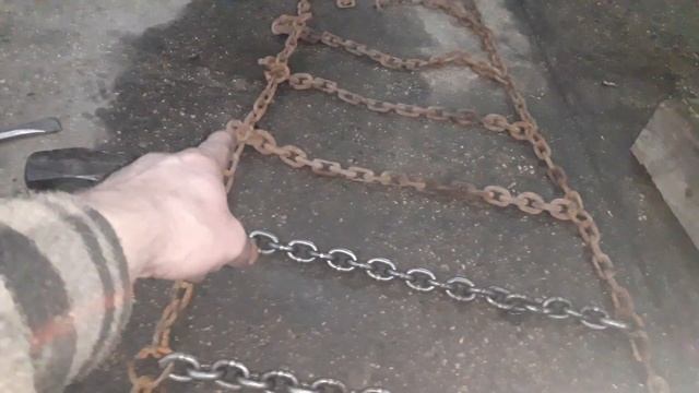 Цепь противоскольжения своими руками смотреть онлайн