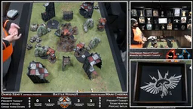 Thursday Night Fight – Imperial Knights vs Death Guard – Warhammer 40k Live Streamed Game смотреть онлайн