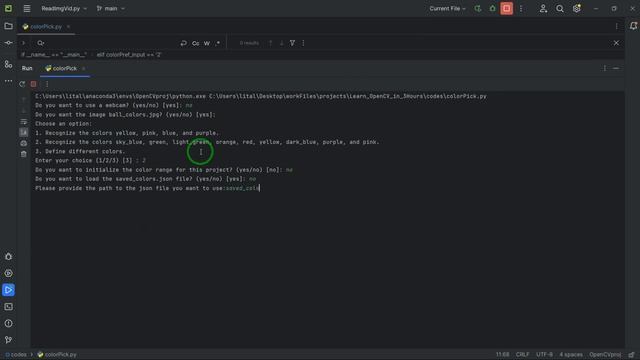 ColorPick: Real Time Color Detection with Python - Part C смотреть онлайн