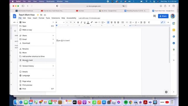 How to Delete Files in Google Docs смотреть онлайн