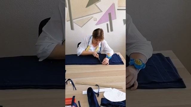 Раскрой спортивных брюк без выкройки. смотреть онлайн